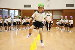 サッカー教室がありました　B・C
