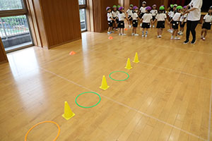 サッカー教室がありました　B・C