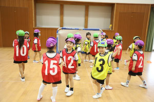 サッカー教室がありました　B・C
