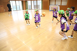 サッカー教室がありました　B・C