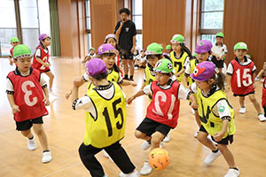 サッカー教室がありました　B・C