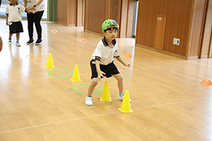 サッカー教室がありました　B・C