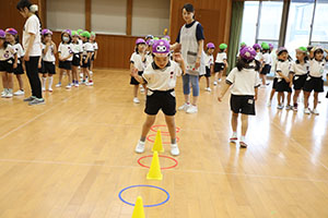 サッカー教室がありました　B・C
