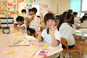 プールのおもちゃの制作　E