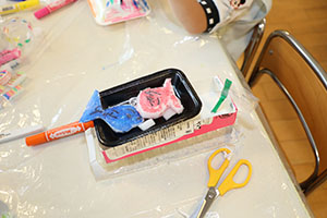 プールのおもちゃの制作　E