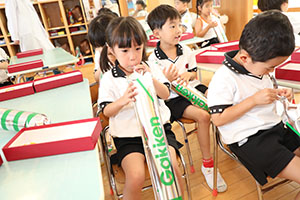 科学教室たのしかったね！　D・E