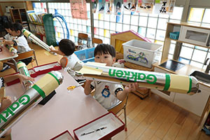 科学教室たのしかったね！　D・E