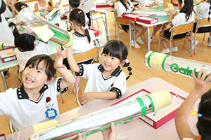 科学教室たのしかったね！　D・E
