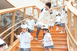 ちょんまげの制作　こあら(すみれ）