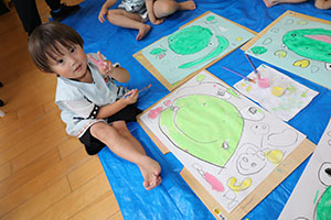 絵画教室　ばら・すみれ
