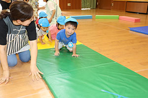 体操教室　楽しかったね　ぺんぎん