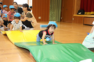 体操教室　楽しかったね　ぺんぎん