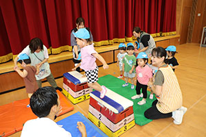 体操教室　楽しかったね　ぺんぎん