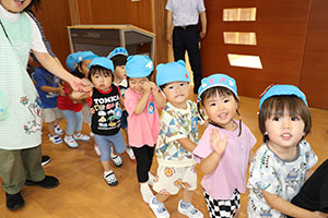 体操教室　楽しかったね　ぺんぎん