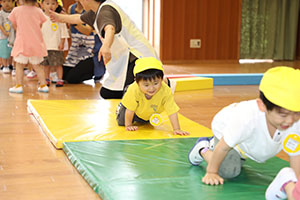 体操教室　楽しかったね　あひる