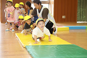 体操教室　楽しかったね　あひる