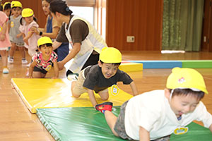 体操教室　楽しかったね　あひる