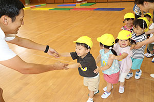 体操教室　楽しかったね　あひる