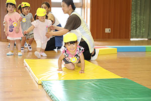 体操教室　楽しかったね　あひる