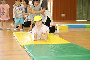 体操教室　楽しかったね　あひる