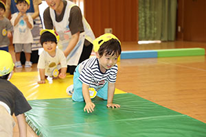 体操教室　楽しかったね　あひる