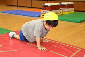 体操教室　楽しかったね　あひる