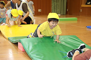 体操教室　楽しかったね　あひる