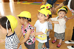 体操教室　楽しかったね　あひる