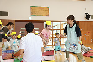 体操教室　楽しかったね　あひる