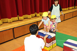 体操教室　楽しかったね　あひる