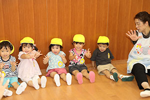 体操教室　楽しかったね　あひる