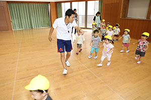 体操教室　楽しかったね　あひる
