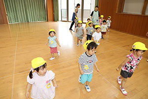 体操教室　楽しかったね　あひる