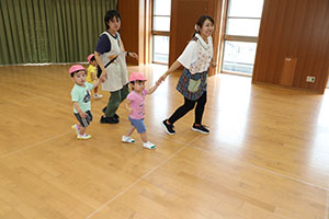 体操教室　楽しかったね　ひよこ