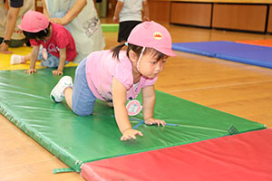 体操教室　楽しかったね　ひよこ