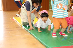 体操教室　楽しかったね　ひよこ