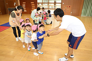 体操教室　楽しかったね　ひよこ