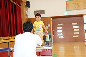 体操教室　楽しかったね　ひよこ