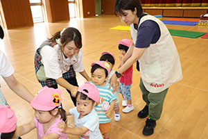体操教室　楽しかったね　ひよこ