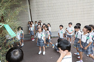 短冊に願いを込めて・・・☆彡　年長組