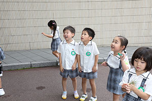 短冊に願いを込めて・・・☆彡　年長組