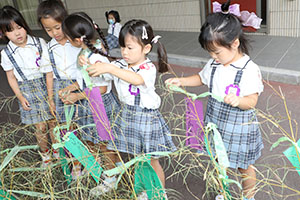 短冊に願いを込めて・・・☆彡　年長組