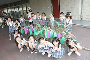 短冊に願いを込めて・・・☆彡　年長組
