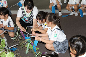 短冊に願いを込めて・・・☆彡　年長組