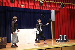 6月生まれの誕生会　大道芸ショー　全園児　NO.1