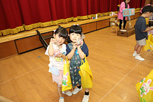 エンゼル七夕まつり　おかしのつかみどり・的あて・わなげ　年長・ぺんぎん　NO.2