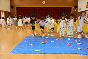 エンゼル七夕まつり　おかしのつかみどり・的あて・わなげ　年長・ぺんぎん　NO.2