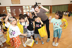 エンゼル七夕まつり　おかしのつかみどり・的あて・わなげ　年長・ぺんぎん　NO.2