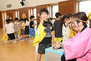 エンゼル七夕まつり　おかしのつかみどり・的あて・わなげ　年長・ぺんぎん　NO.2