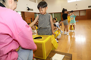 エンゼル七夕まつり　おかしのつかみどり・的あて・わなげ　年長・ぺんぎん　NO.2